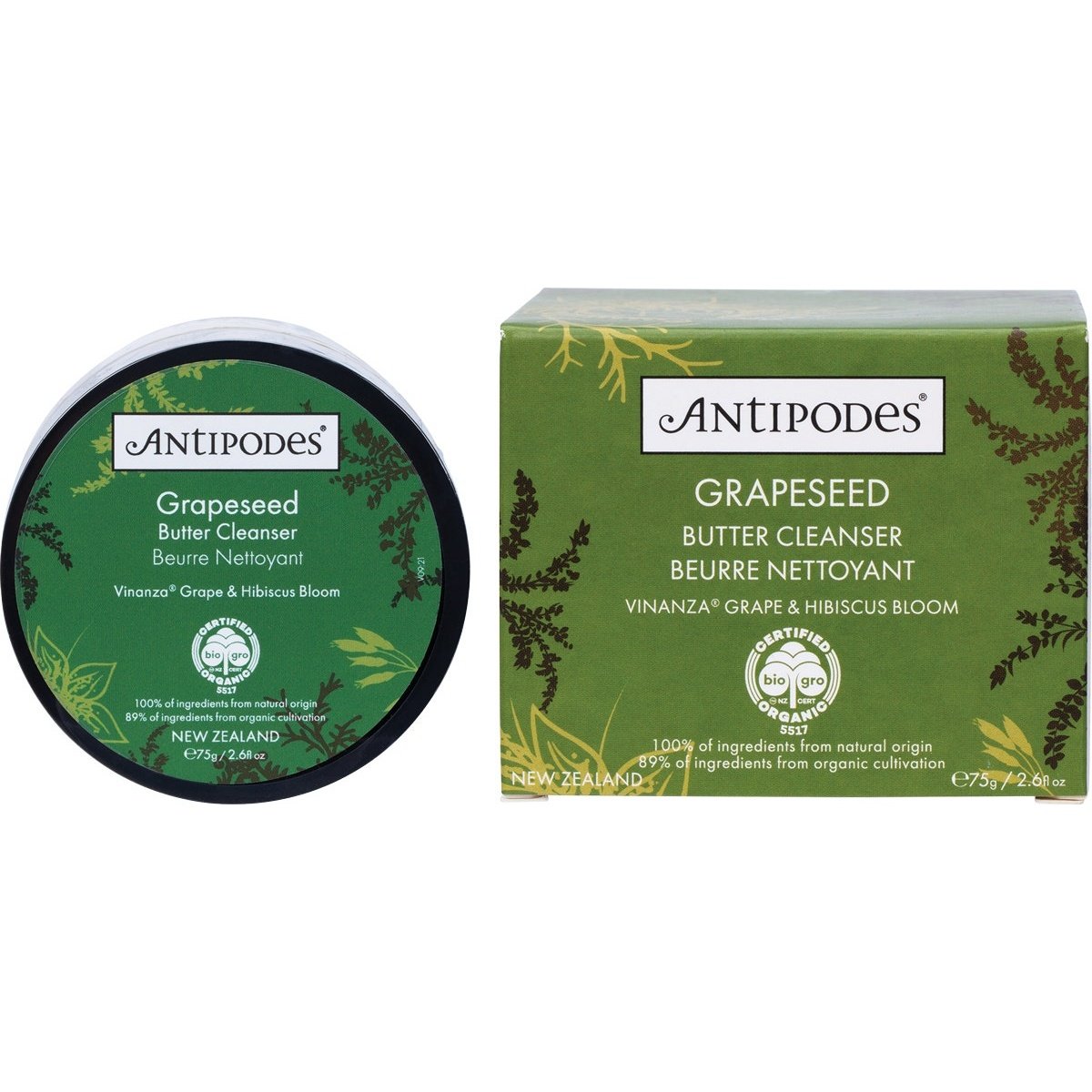 Antipodes Organic Grapeseed Butter Cleanser 75g