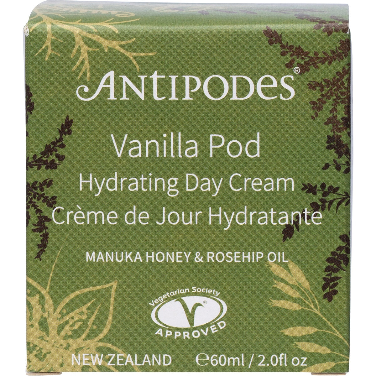 Antipodes Natural Vanilla Pod Day Cream 60ml
