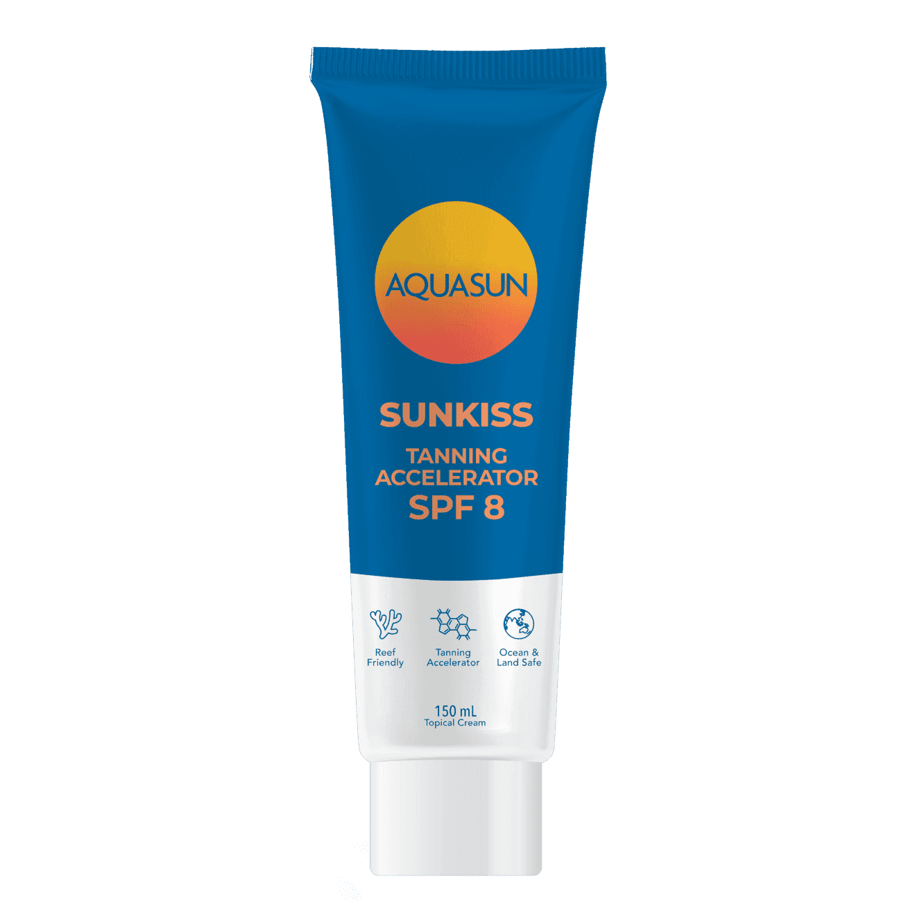 Aquasun Sunkiss Tanning Accelerator SPF 8 150ml Tube