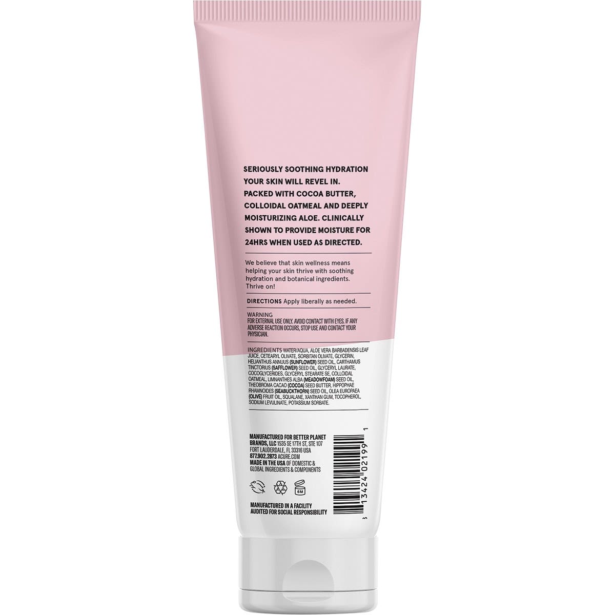 Acure Seriously Soothing 24hr Moisture Lotion 236ml