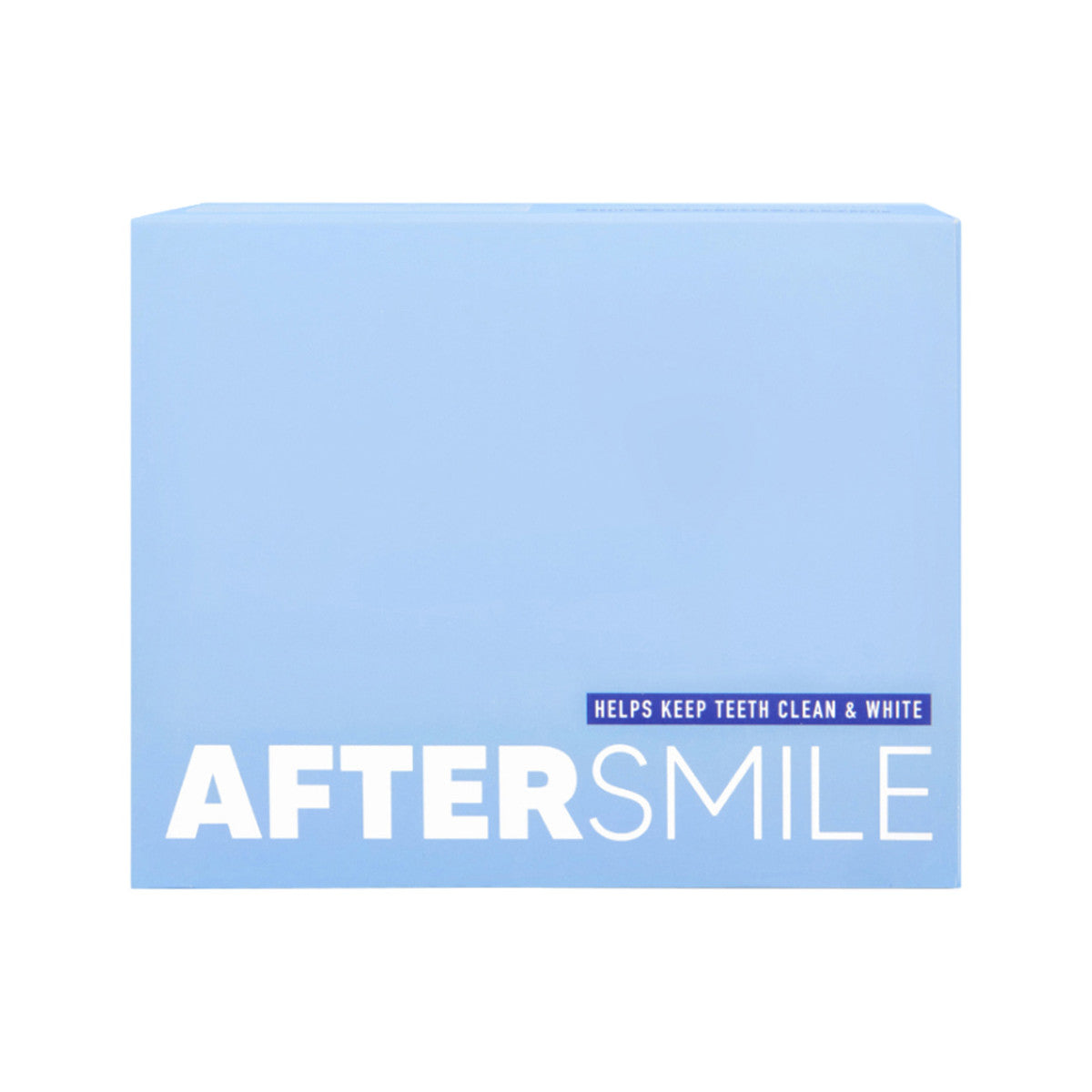 Aftersmile Xylitol Whitening Oral Care Chewing Gum (Clean & White Teeth) PepperMint 12 Piece
