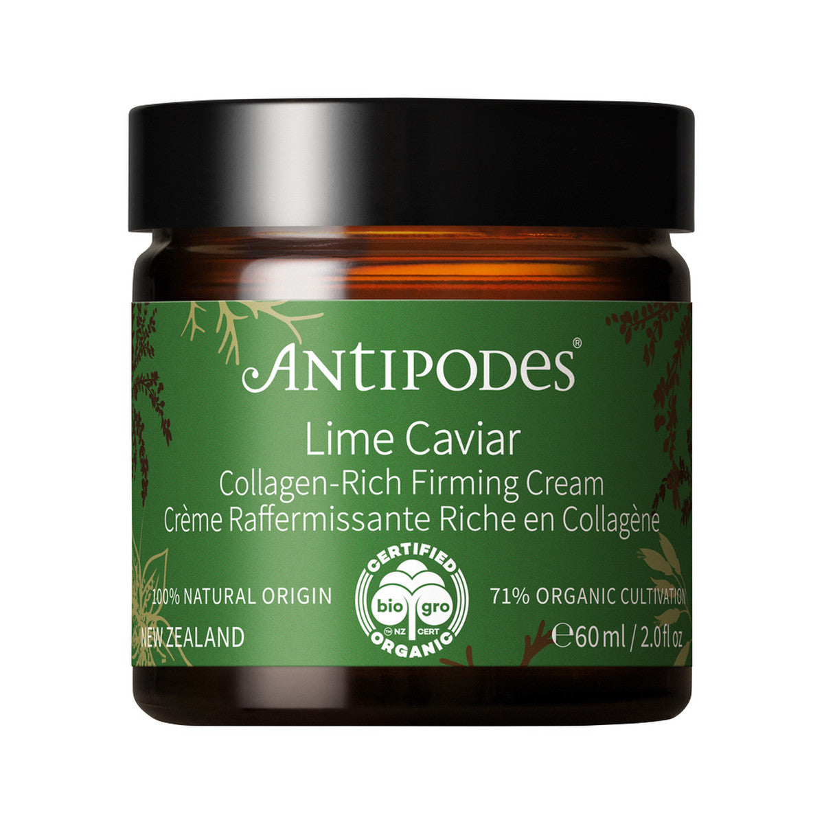 Antipodes Organic Lime Caviar Collagen-rich Firming Cream 60ml