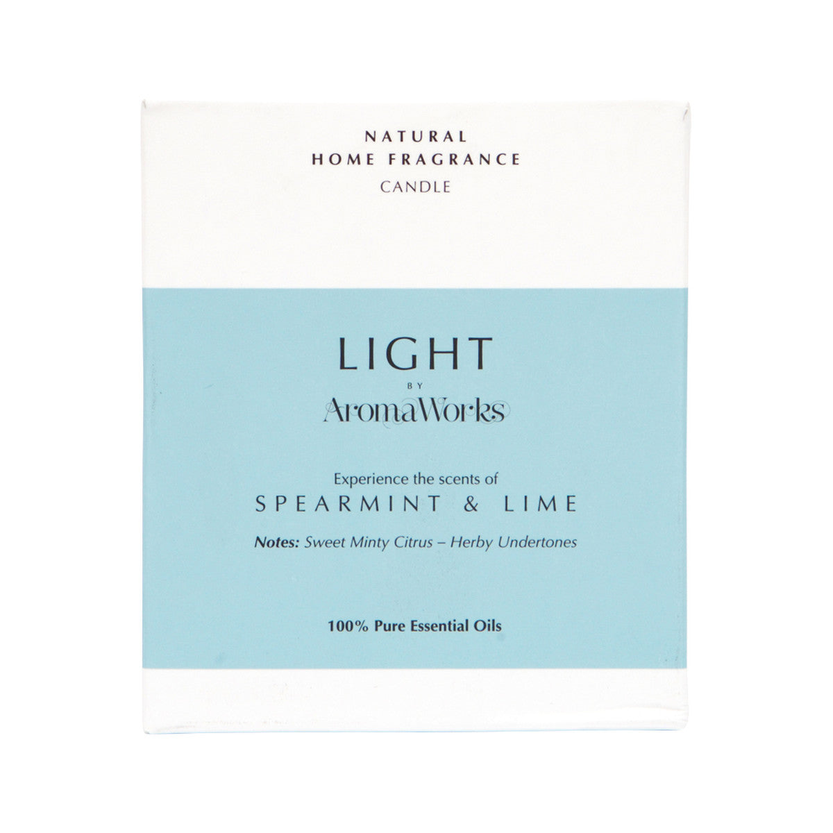 Aromaworks Light Candle Spearmint & Lime Medium 220g