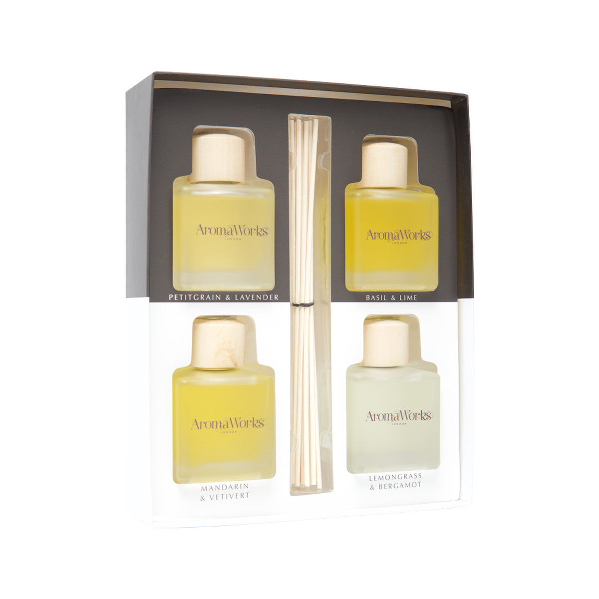 Aromaworks Light Reed Diffuser Gift Set 100ml X 4 Pack