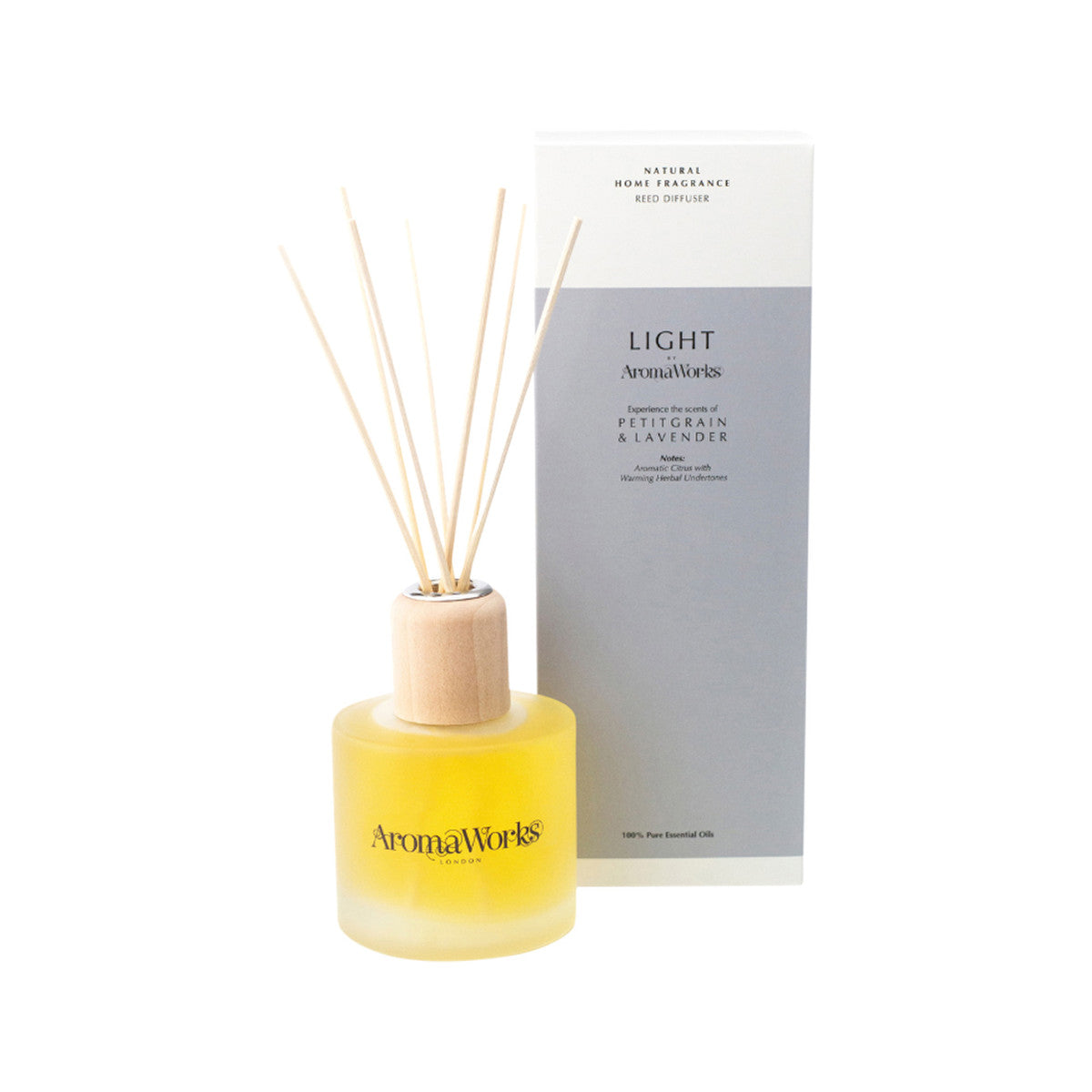 Aromaworks Light Reed Diffuser Petitgrain & Lavender 200ml