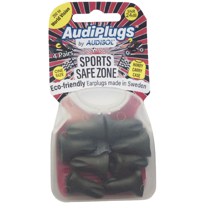Audiplugs Sports Safe Zone 4 Pairs