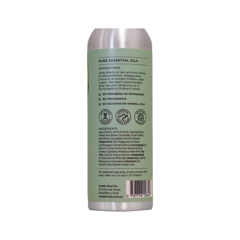 Aussie Mozi Co Natural Outdoor Spray 150ml