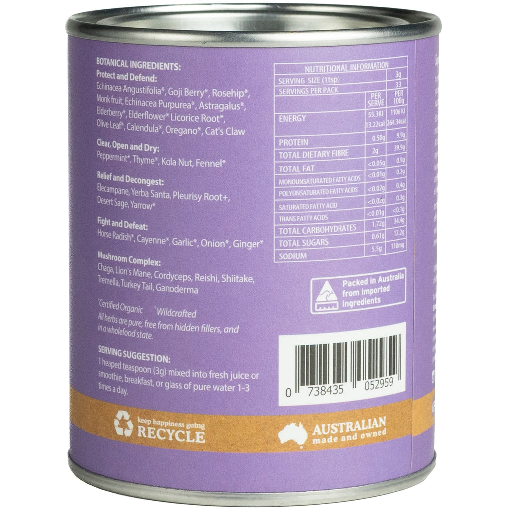 EDEN HEALTHFOODS Immunity Shield Herbal Immune Boosting Formula 100g