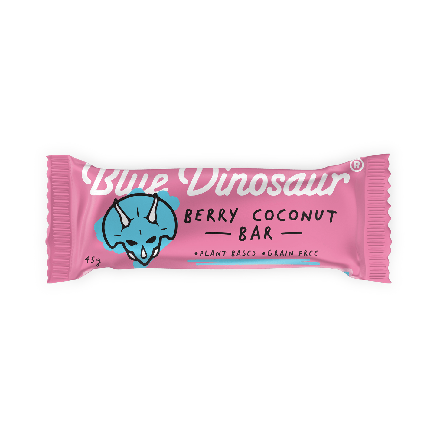 Blue Dinosaur Bar Berry Coconut 45g(Pack of 12)