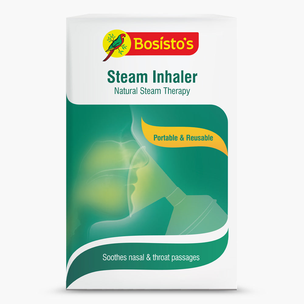 Bosistos Euco Steam Inhaler Portable & Reusable