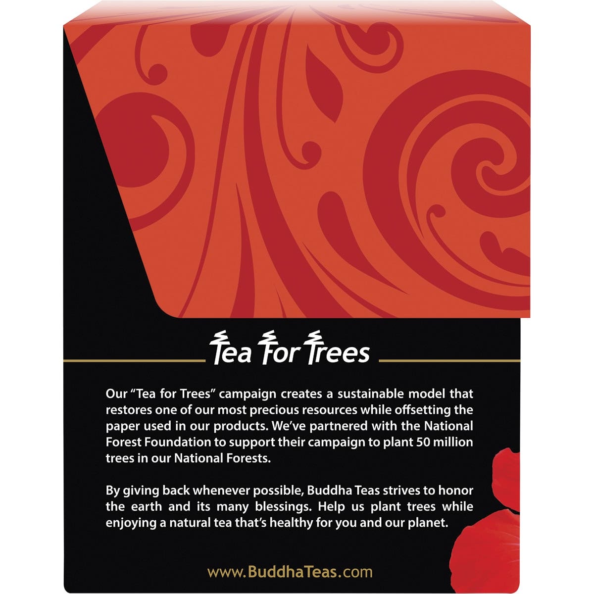 Buddha Teas Organic Herbal Tea Bags Hibiscus Tea 18
