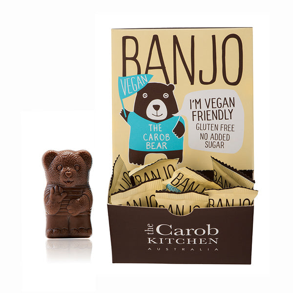 The Carob Kitchen Banjo Bear Vegan 15g (Pack of 50)