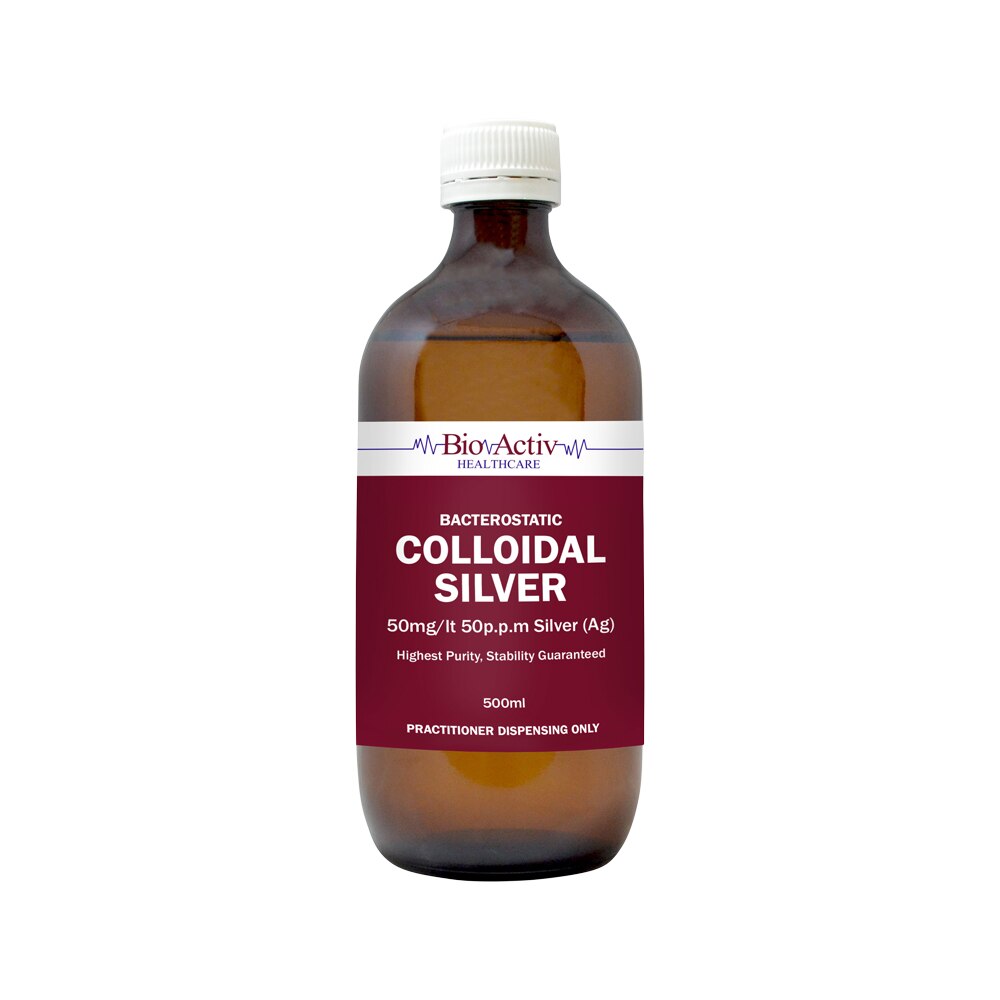 BioActiv Healthcare Colloidal Silver 50ppm 500ml