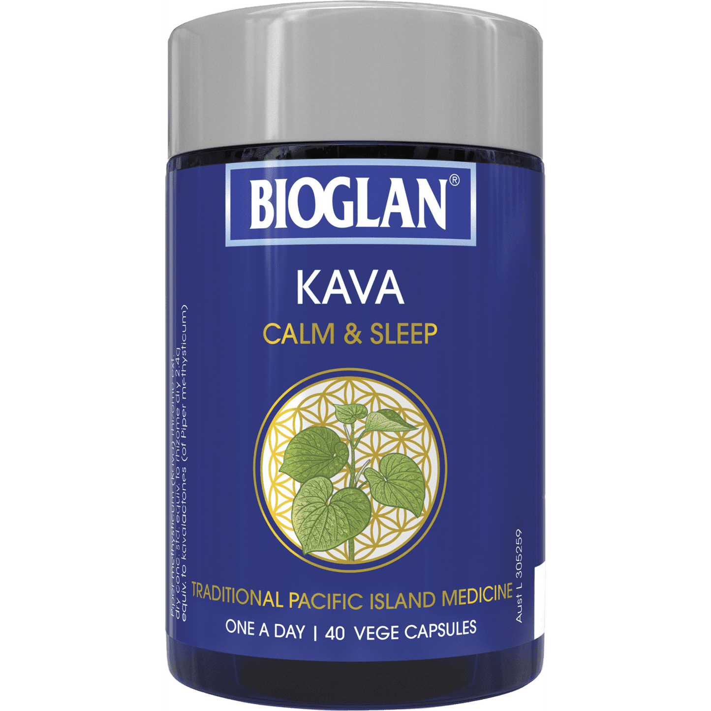 Bioglan Kava 40 Capsules