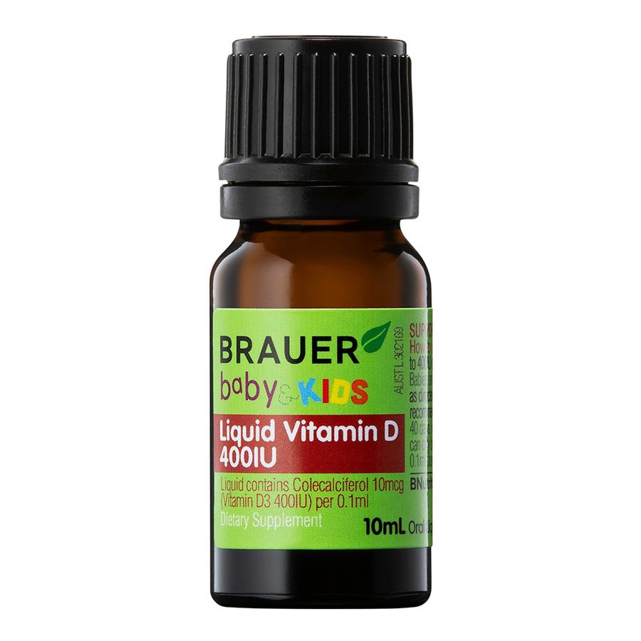 Brauer Baby & Kids Liquid Vitamin D 400iu 10ml