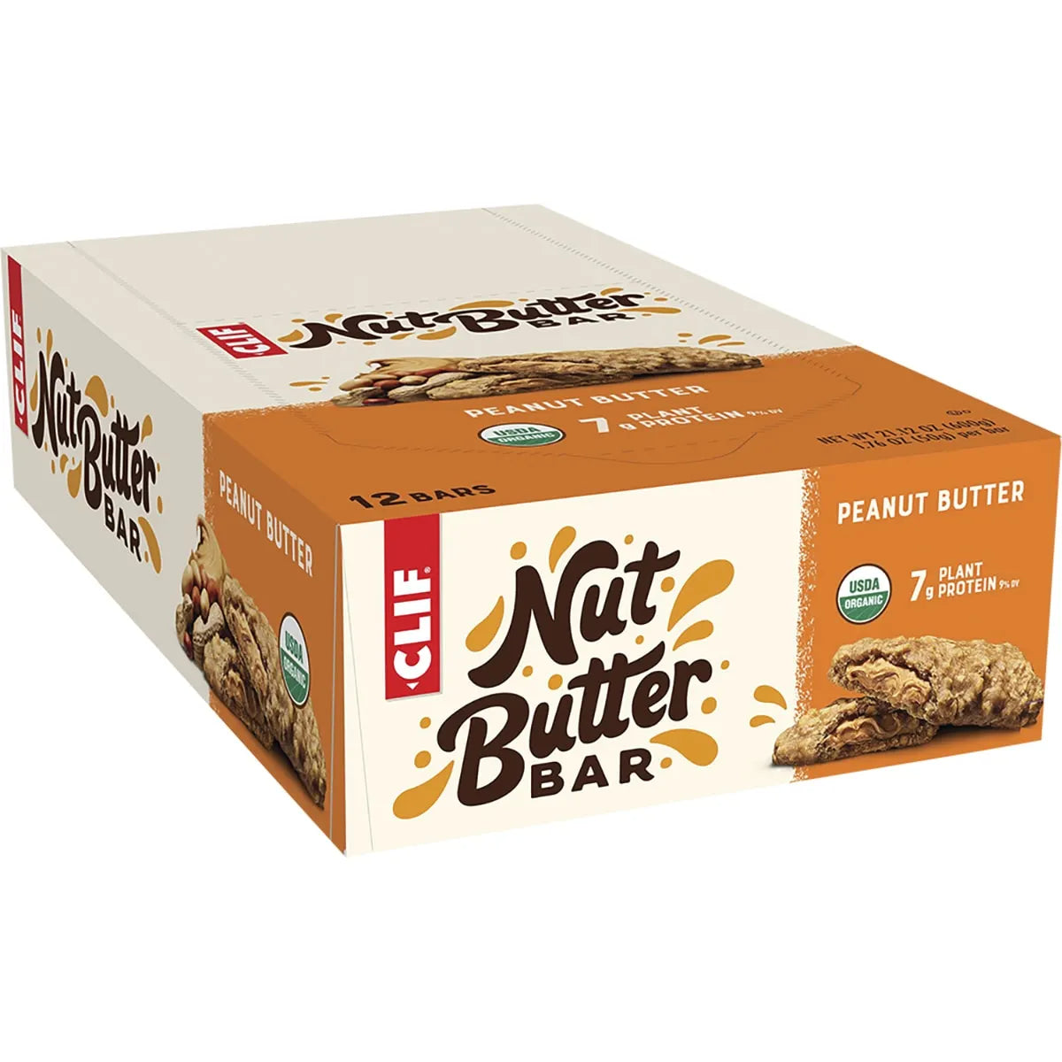 CLIF Nut Butter Bar Peanut Butter 50g 12PK