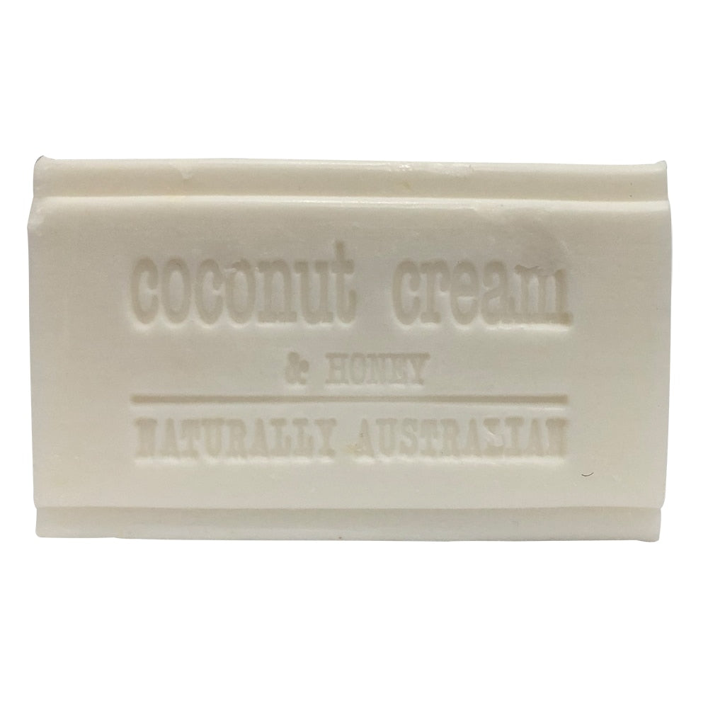 Clover Fields Plant Based Soap Coconut Cream & Honey 100g