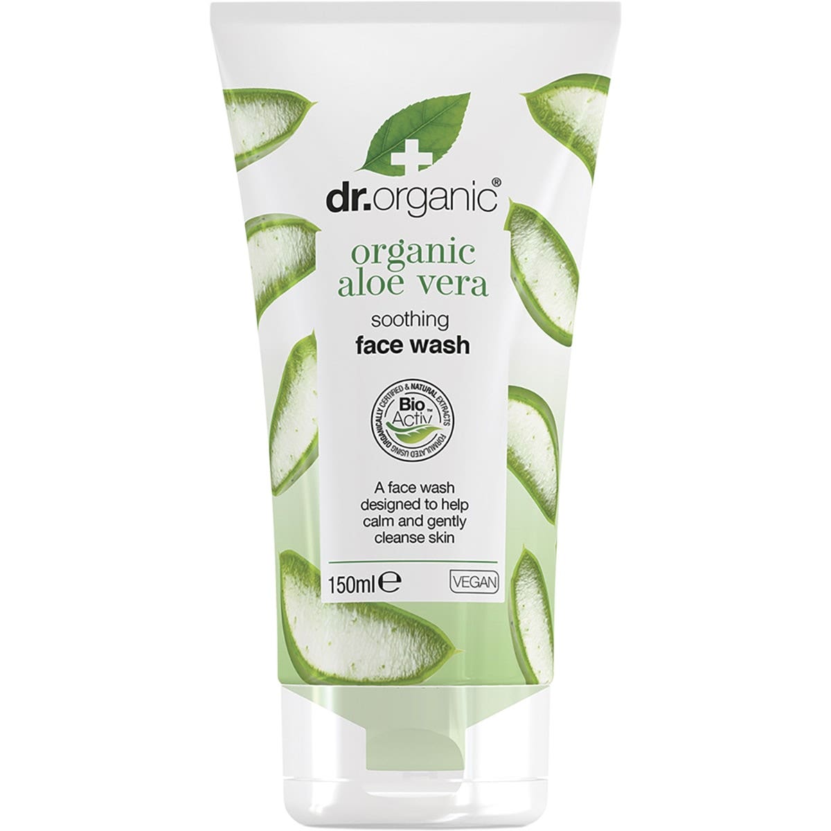 DR ORGANIC Creamy Face Wash Organic Aloe Vera 150ml