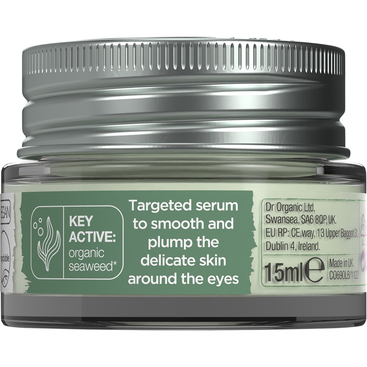 DR ORGANIC Eye Contour Serum Ageless with Seaweed 15ml