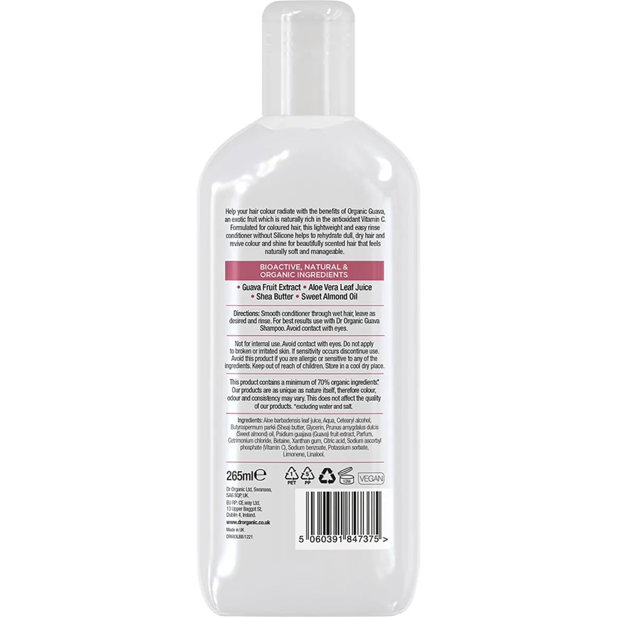 DR ORGANIC Conditioner Organic Guava 265ml