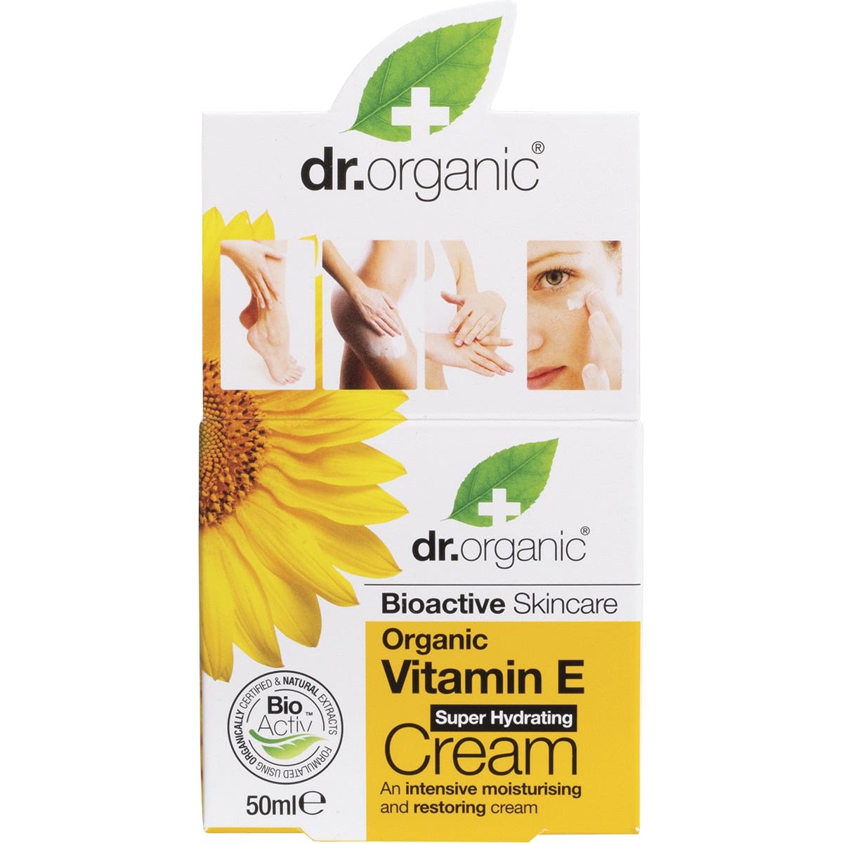DR ORGANIC Hydrating Cream Organic Vitamin E 50ml