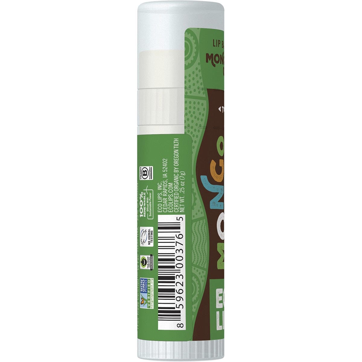 ECO LIPS Lip Balm Mongo Kiss - Peppermint - 15x7g