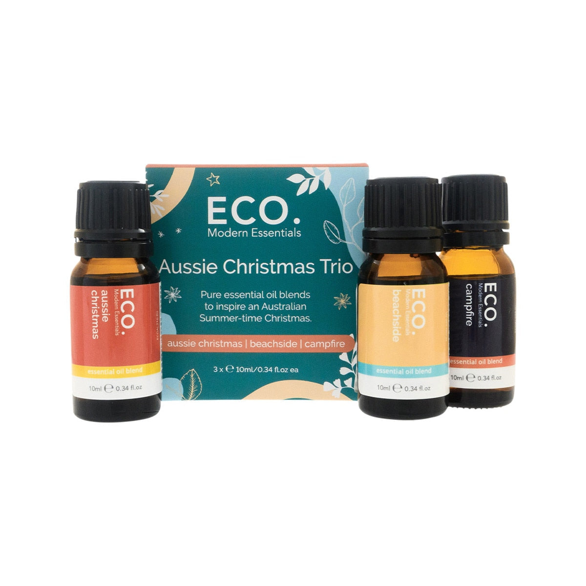 Eco. Modern Essentials Essential Oil Trio Aussie Christmas 10ml X 3 Pack
