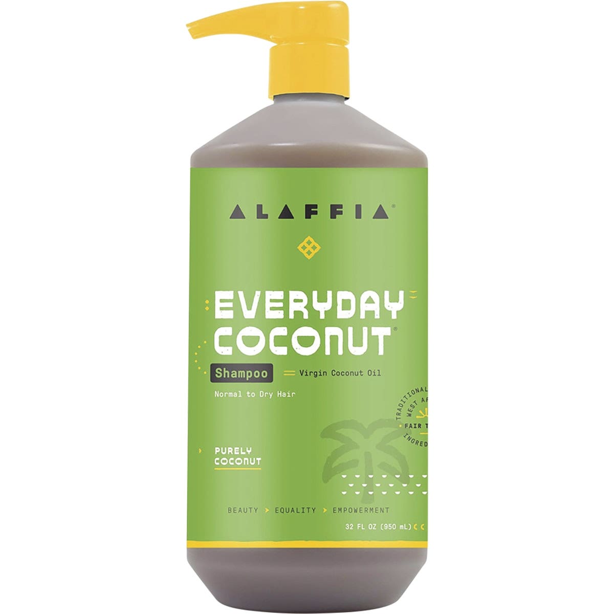 Alaffia Everyday Coconut Shampoo - Purely Coconut 950ml