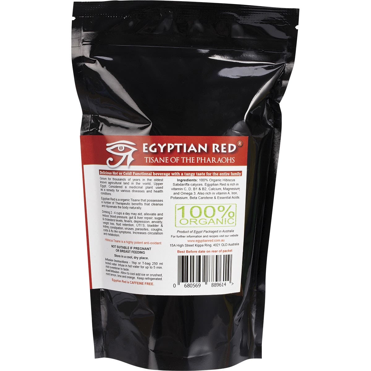 EGYPTIAN RED Herbal Tea Bags Tea Of The Pharaohs 40