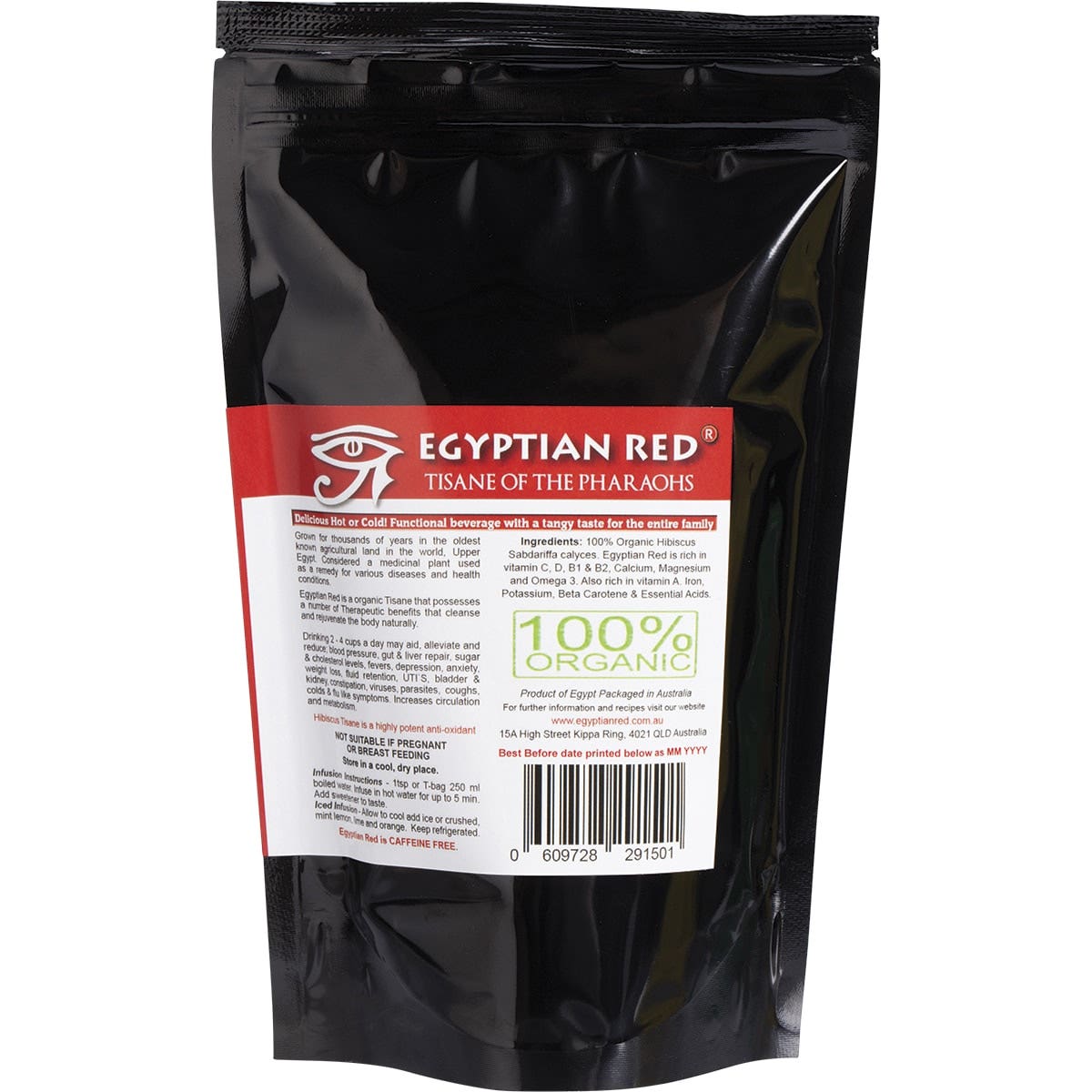 EGYPTIAN RED Herbal Loose Leaf Tea Tea Of The Pharaohs 100g