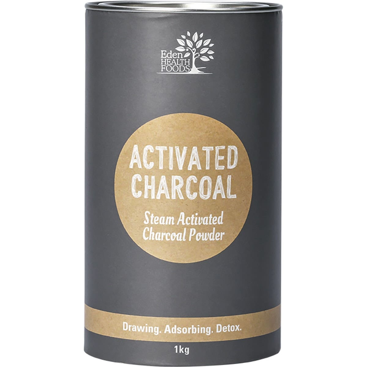 EDEN HEALTHFOODS Activated Charcoal Steam Activated Charcoal Powder 1kg