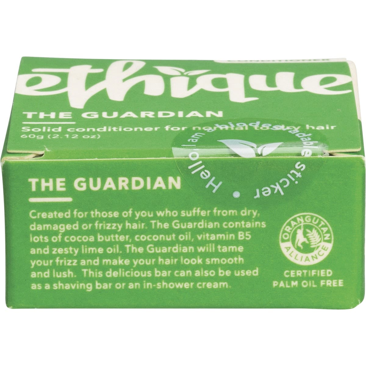 ETHIQUE Solid Conditioner (Mini) The Guardian - Normal Or Dry Hair 15g 20PK