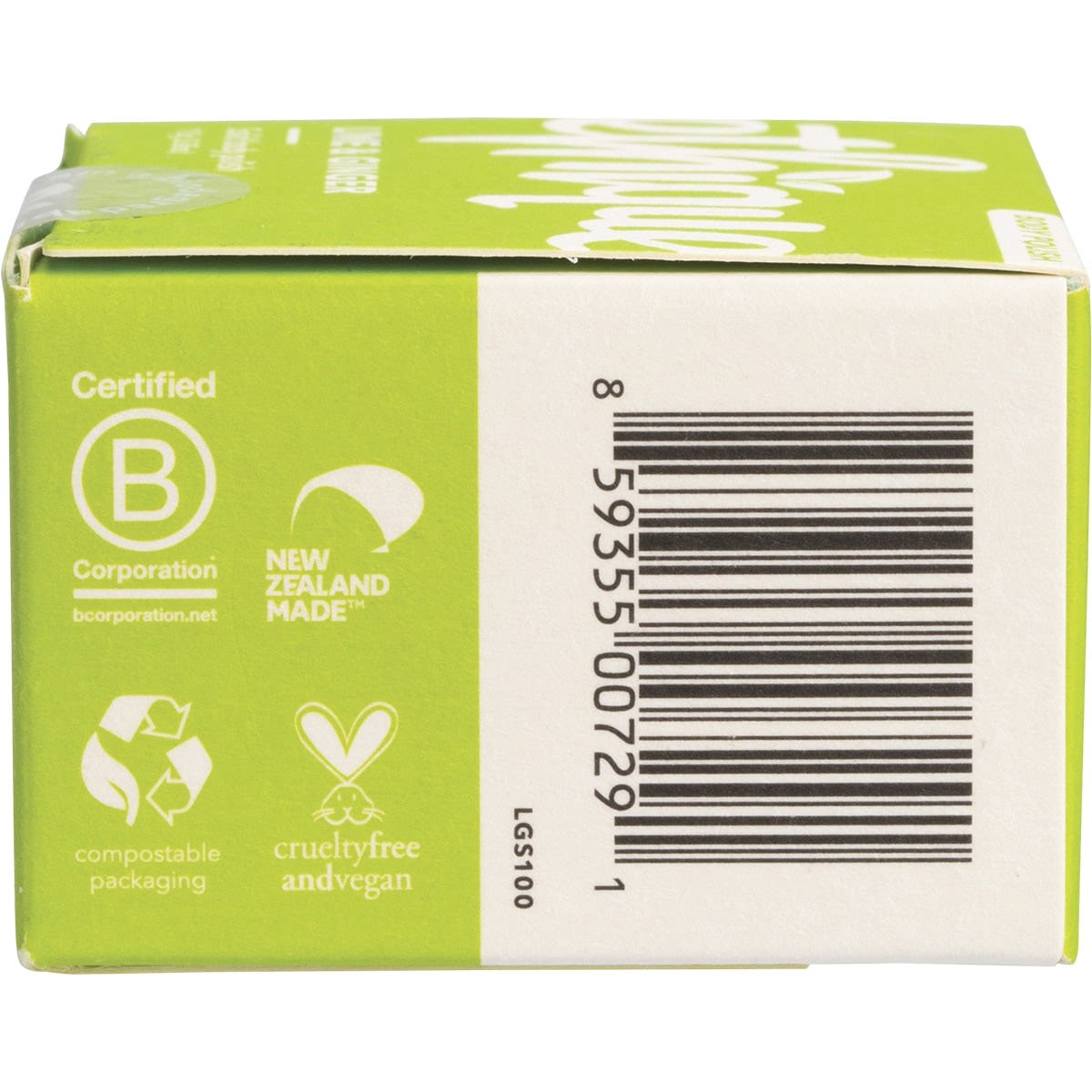 ETHIQUE Solid Body Polish Bar Lime & Ginger 110g