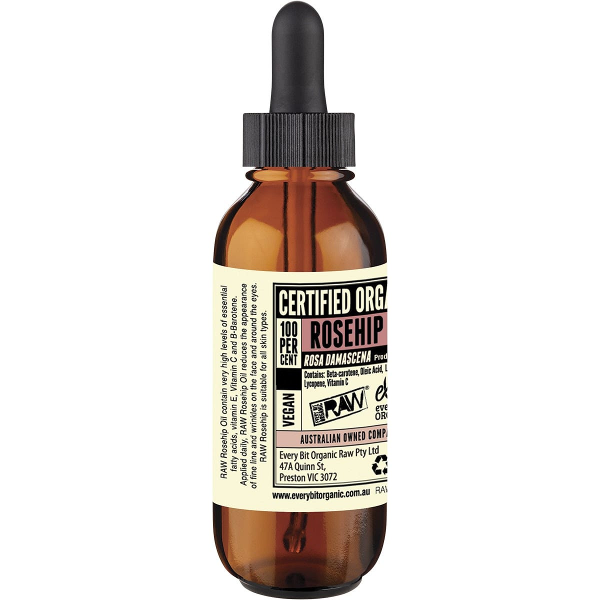 EVERY BIT ORGANIC RAW Rosehip Oil 25ml