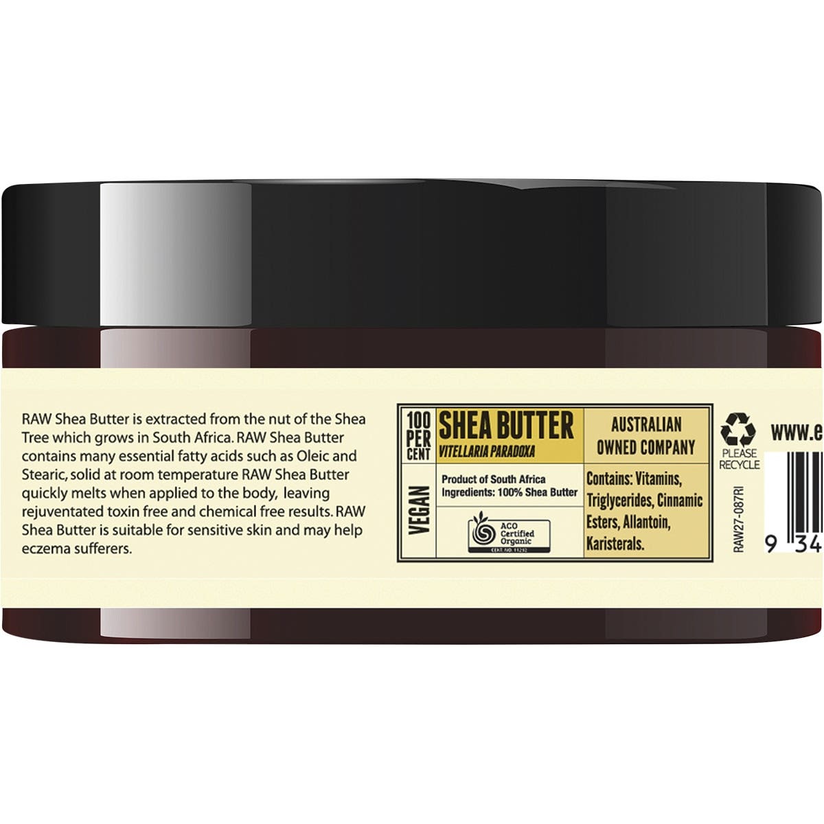 EVERY BIT ORGANIC RAW Shea Butter 100g