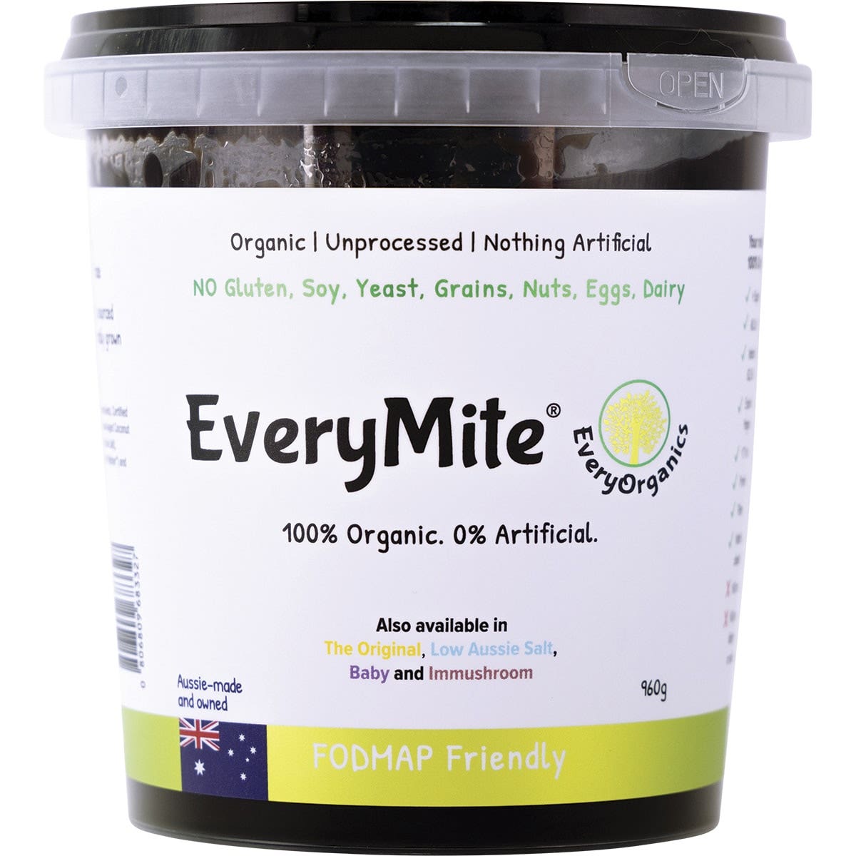 EVERYORGANICS EveryMite FODMAP Friendly 960g