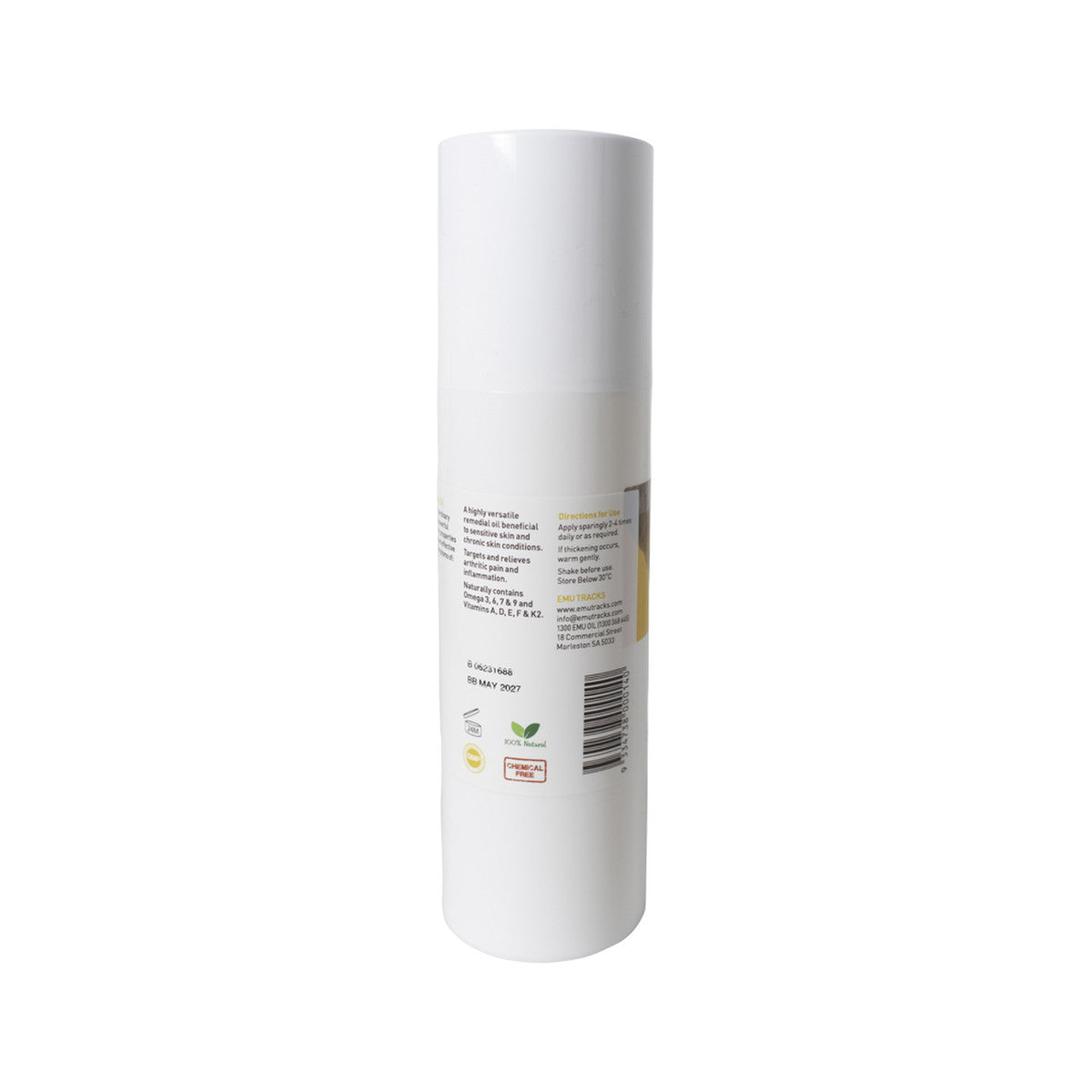 Emu Tracks Pure Emu Oil (Bio-Active Emu Oil) 250ml