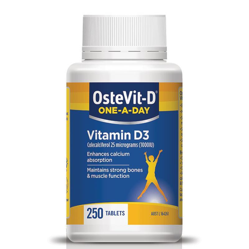 Ostevit D Vitamin D3 1000IU 250 Tablets