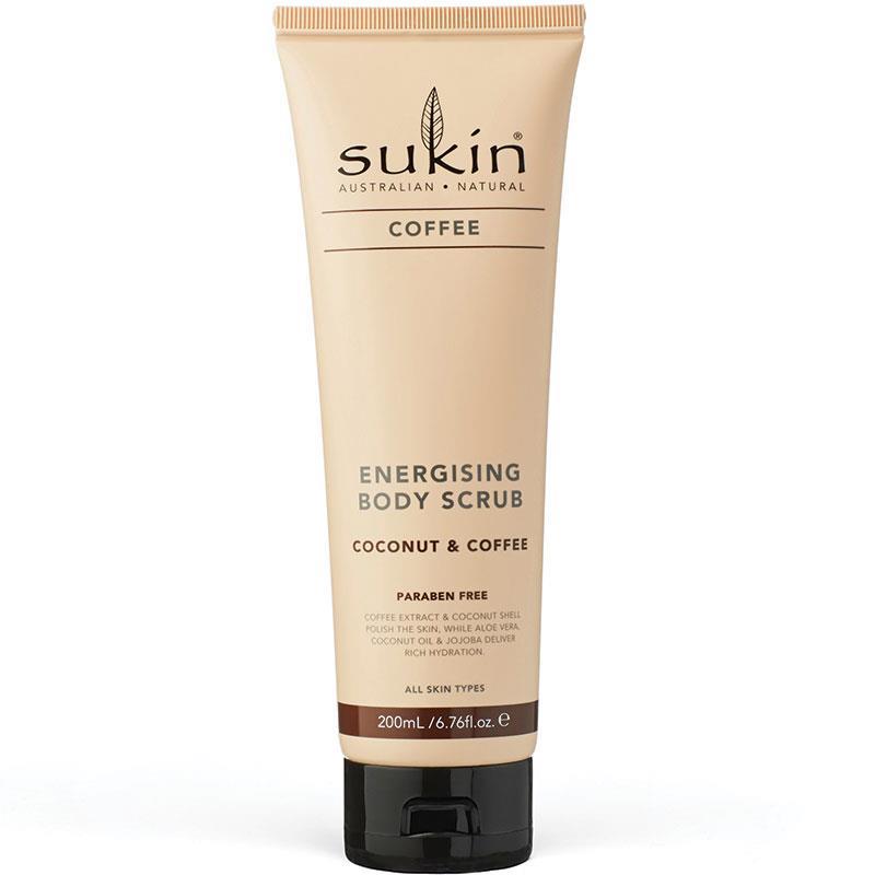 Sukin Energising Body Scrub With Coffee & Coconut 200ml
