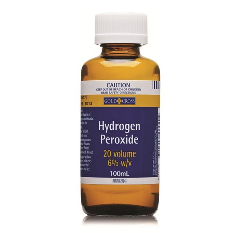 Gold Cross Hydrogen Peroxide 6% 20 Vol 100ml