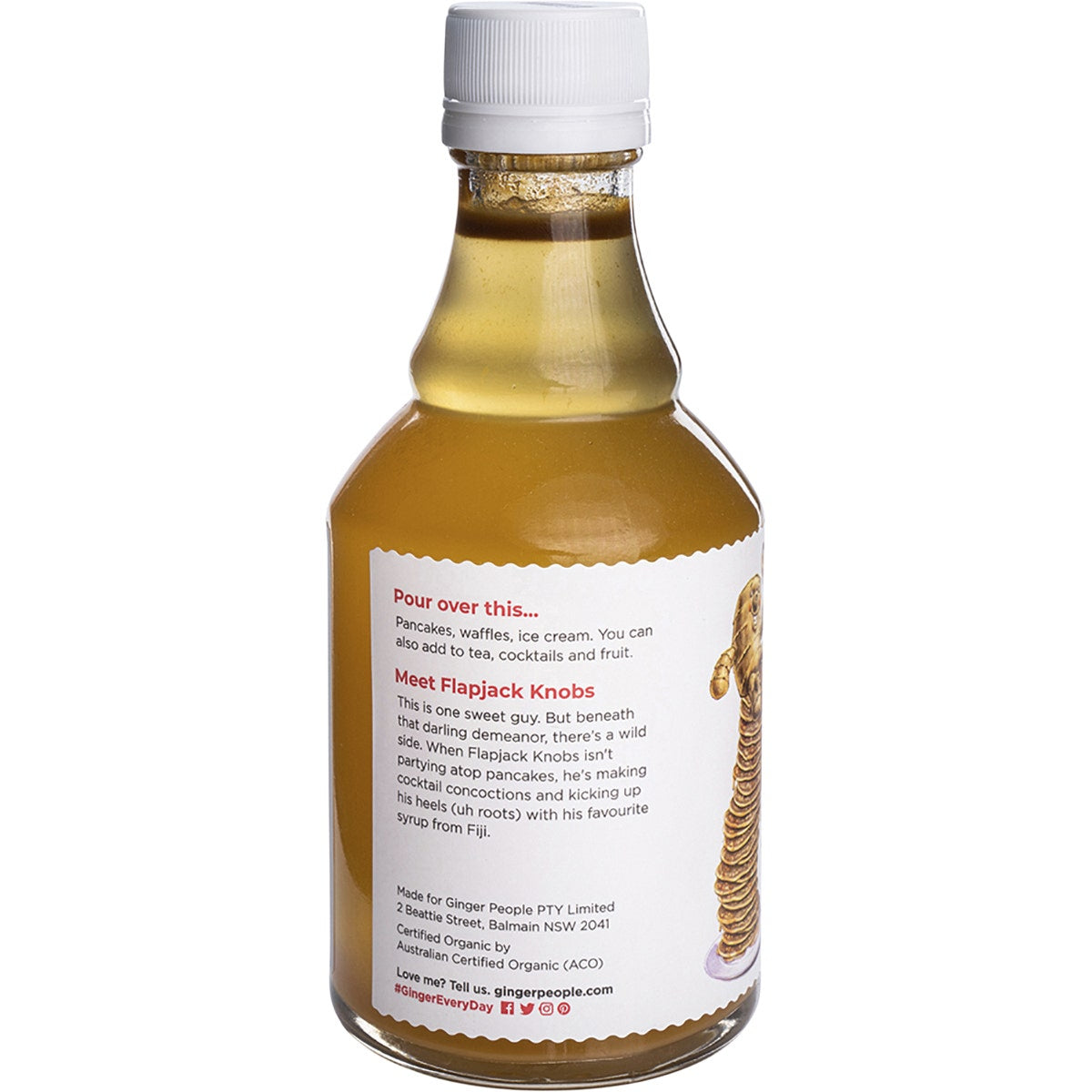 THE GINGER PEOPLE Fiji Ginger Syrup Organic 237ml