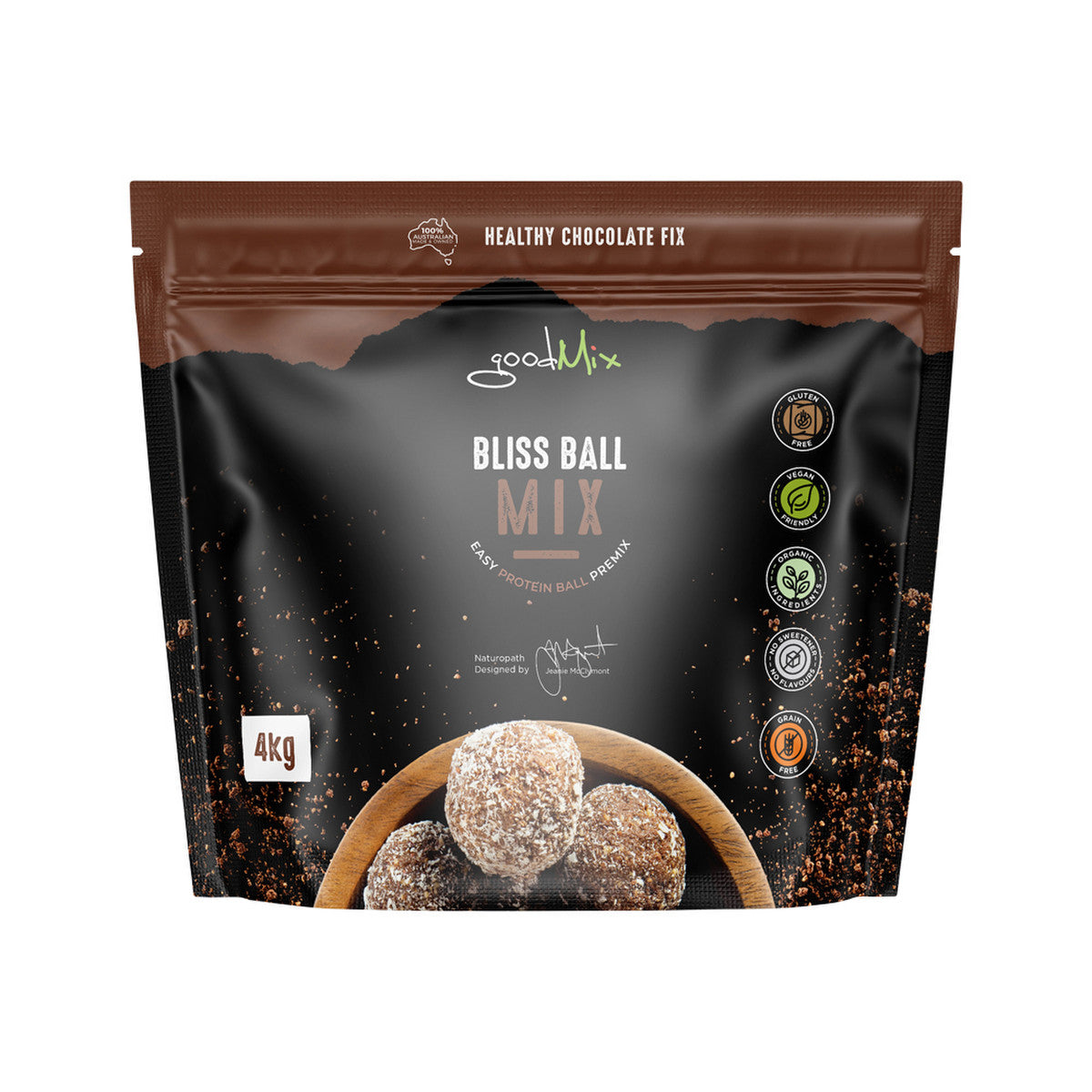 GoodMix Superfoods Bliss Ball Mix (Easy Vegan Protein Ball Premix) Catering 4kg