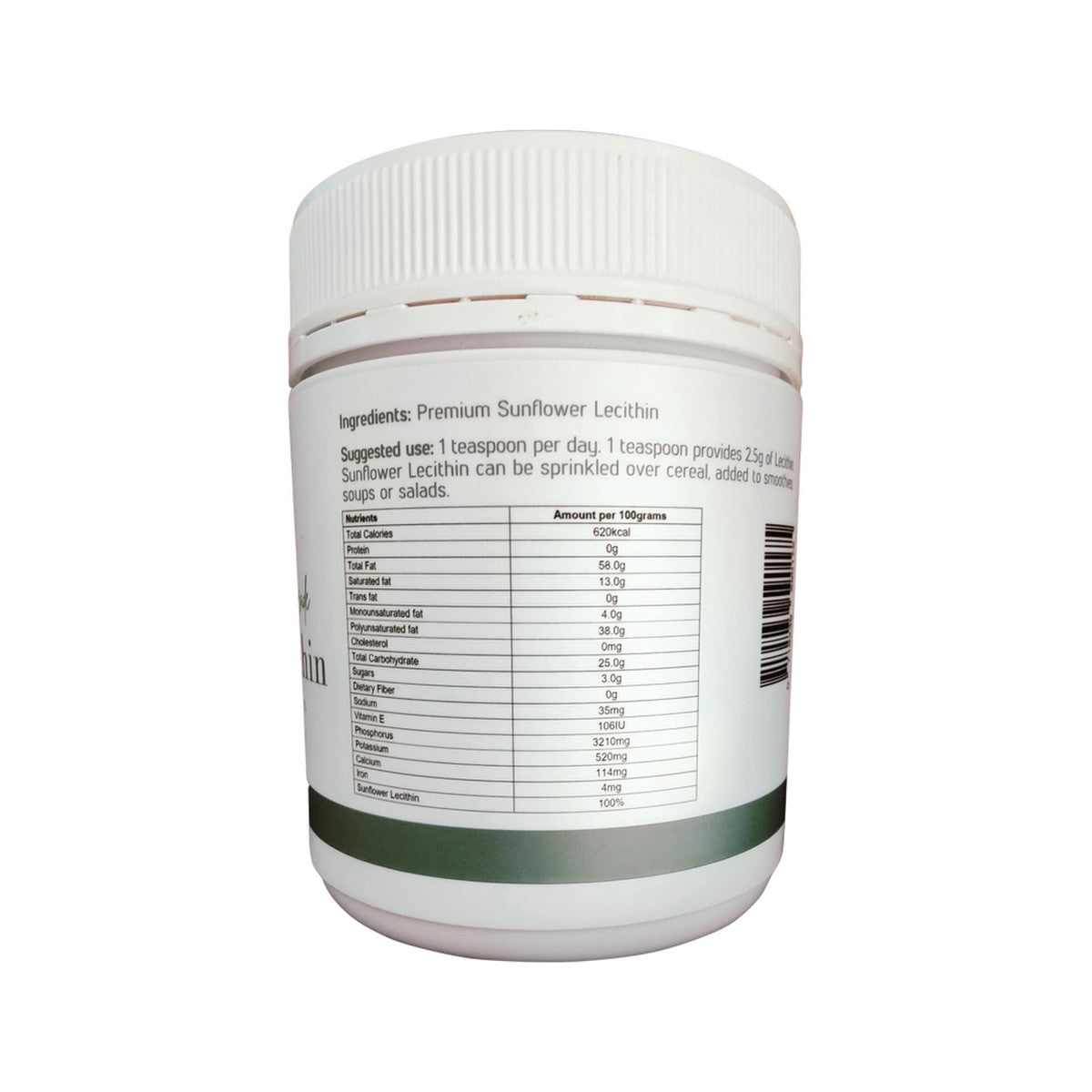 Grasses of Life Premium Pharmaceutical Grade Sunflower Lecithin 250g