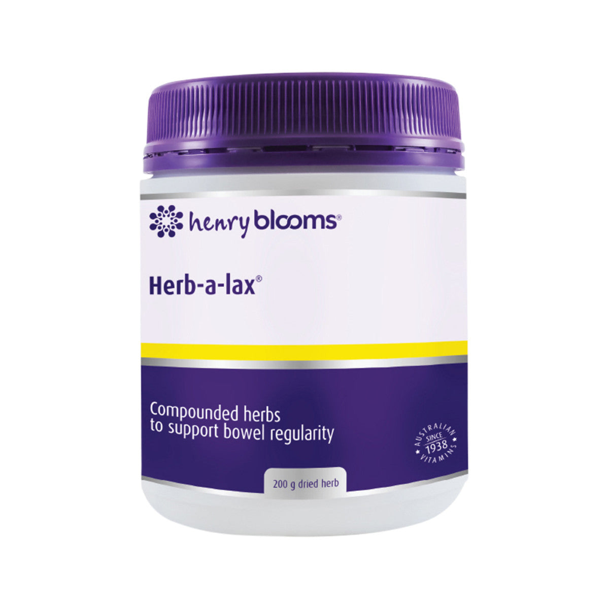 Henry Blooms Herb-a-Lax Blended Medicinal Herbs 200g