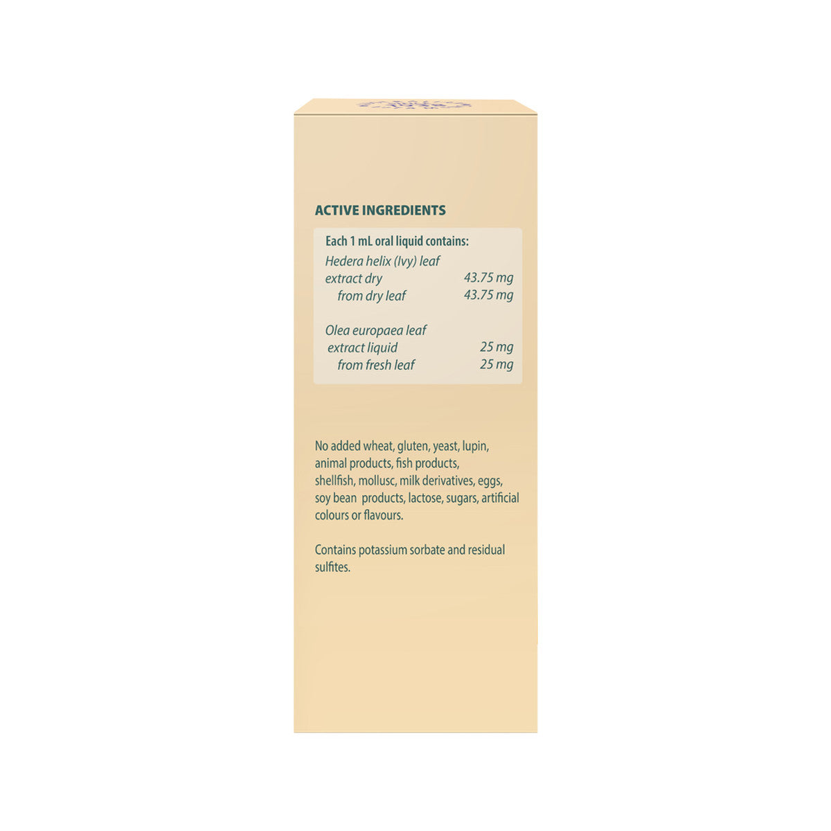Henry Blooms Kids Liquid Cough Calm Ivy with Olive Leaf Orange 100ml