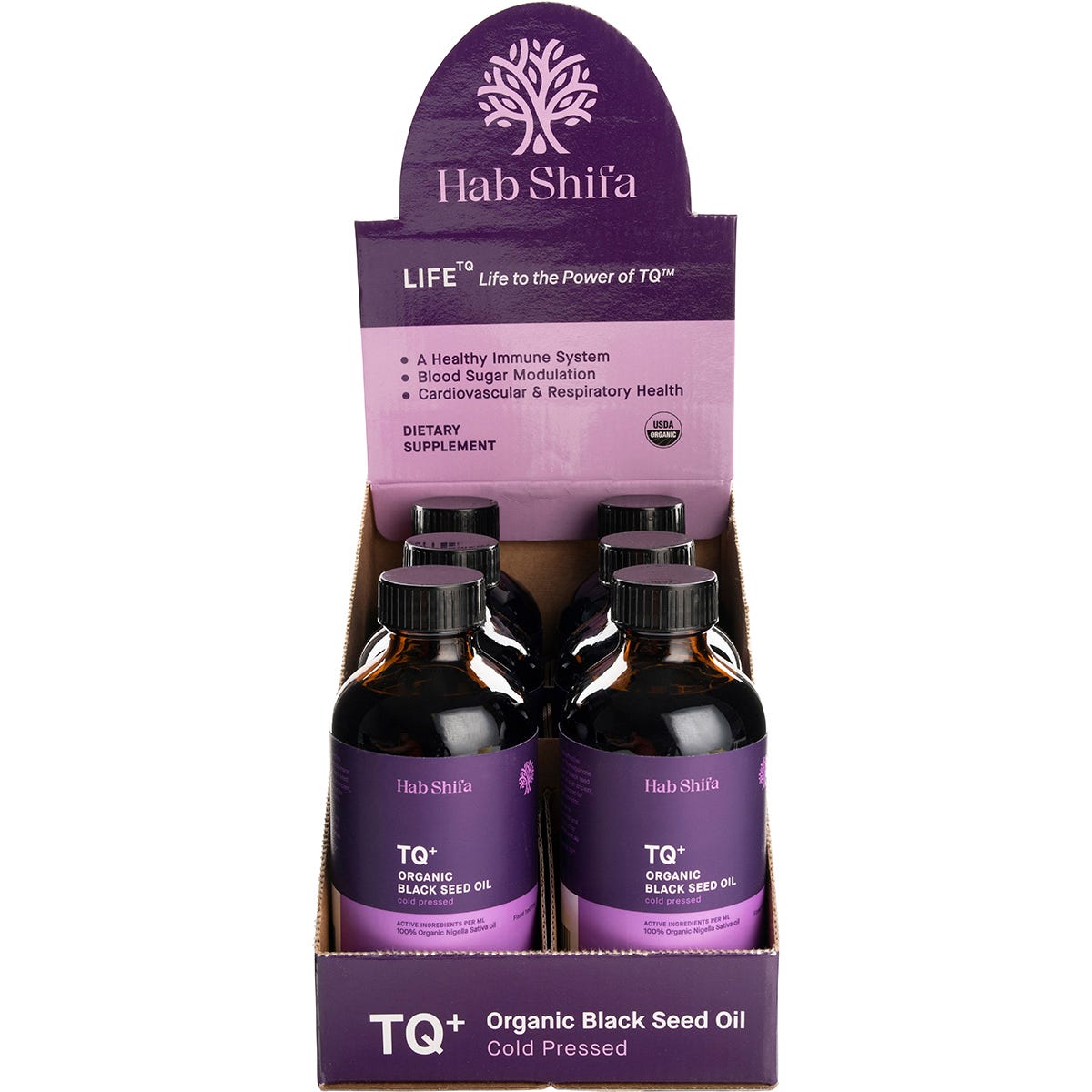 Hab Shifa Black Seed Oil 250ml x 6 units