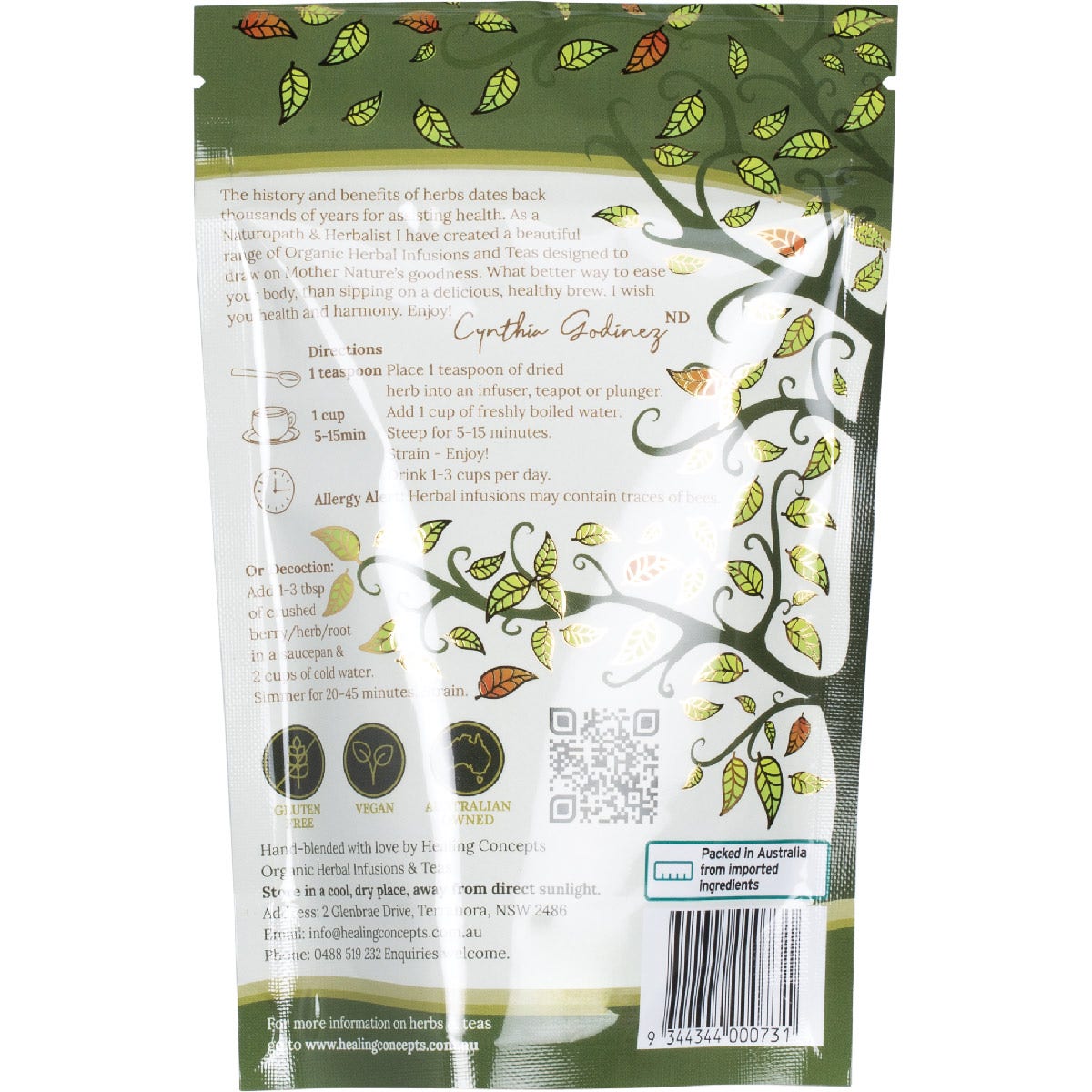 Healing Concepts Organic English Breakfast 50g