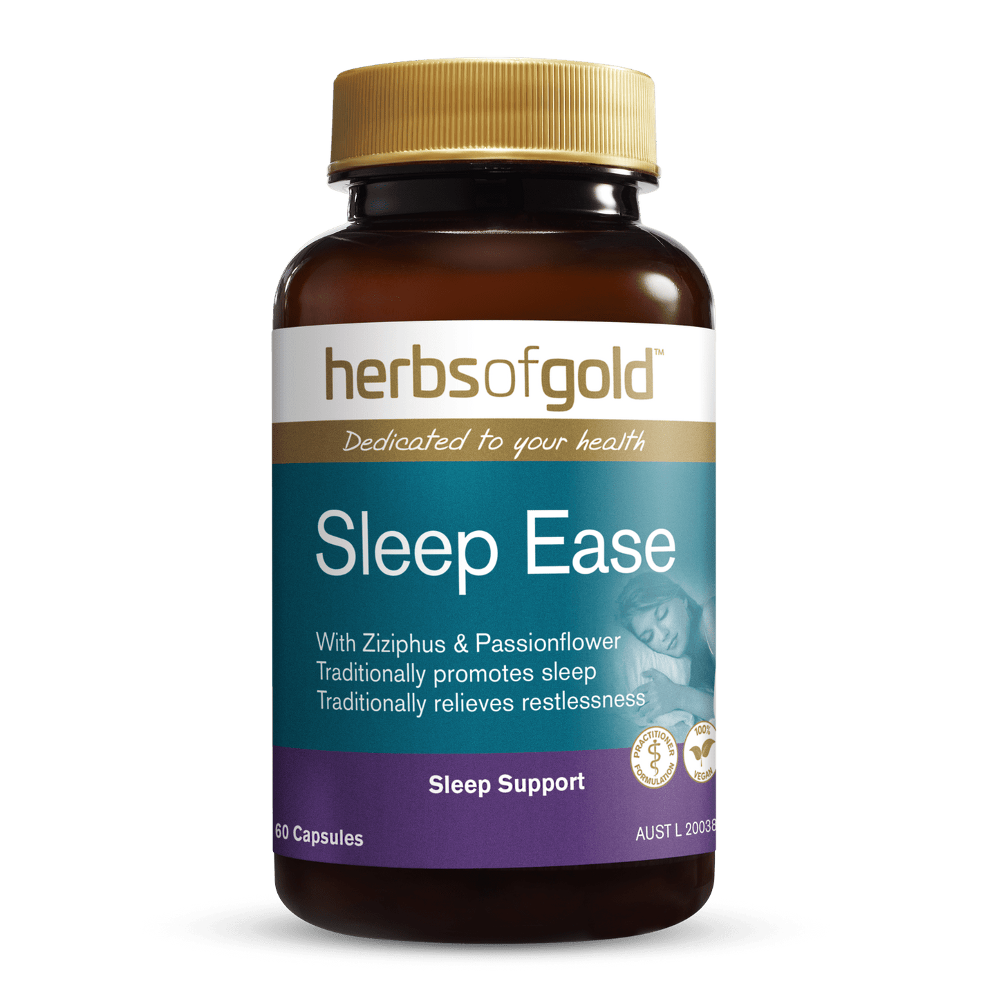 Herbs of Gold Sleep Ease 60c
