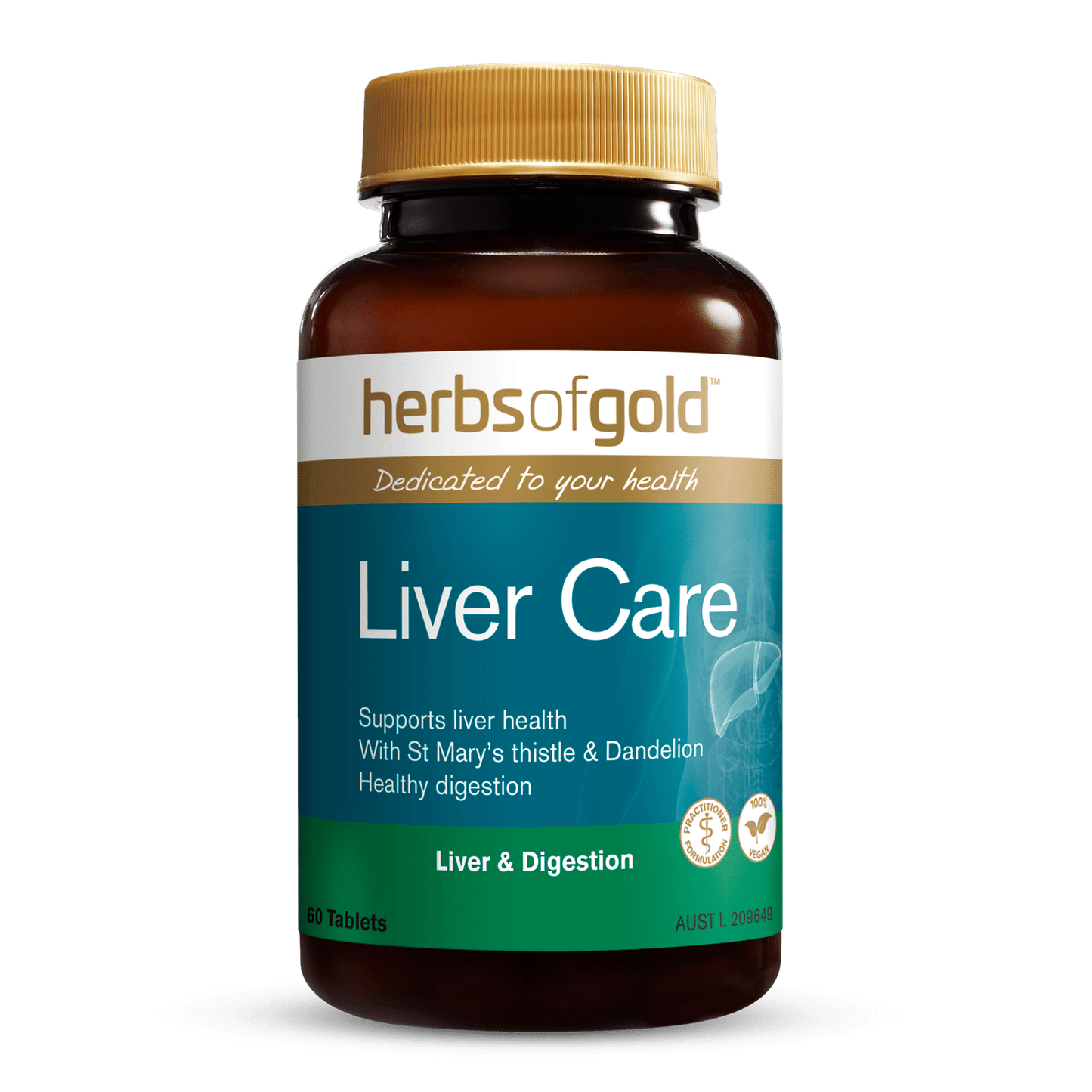 Herbs of Gold Liver Care 60t