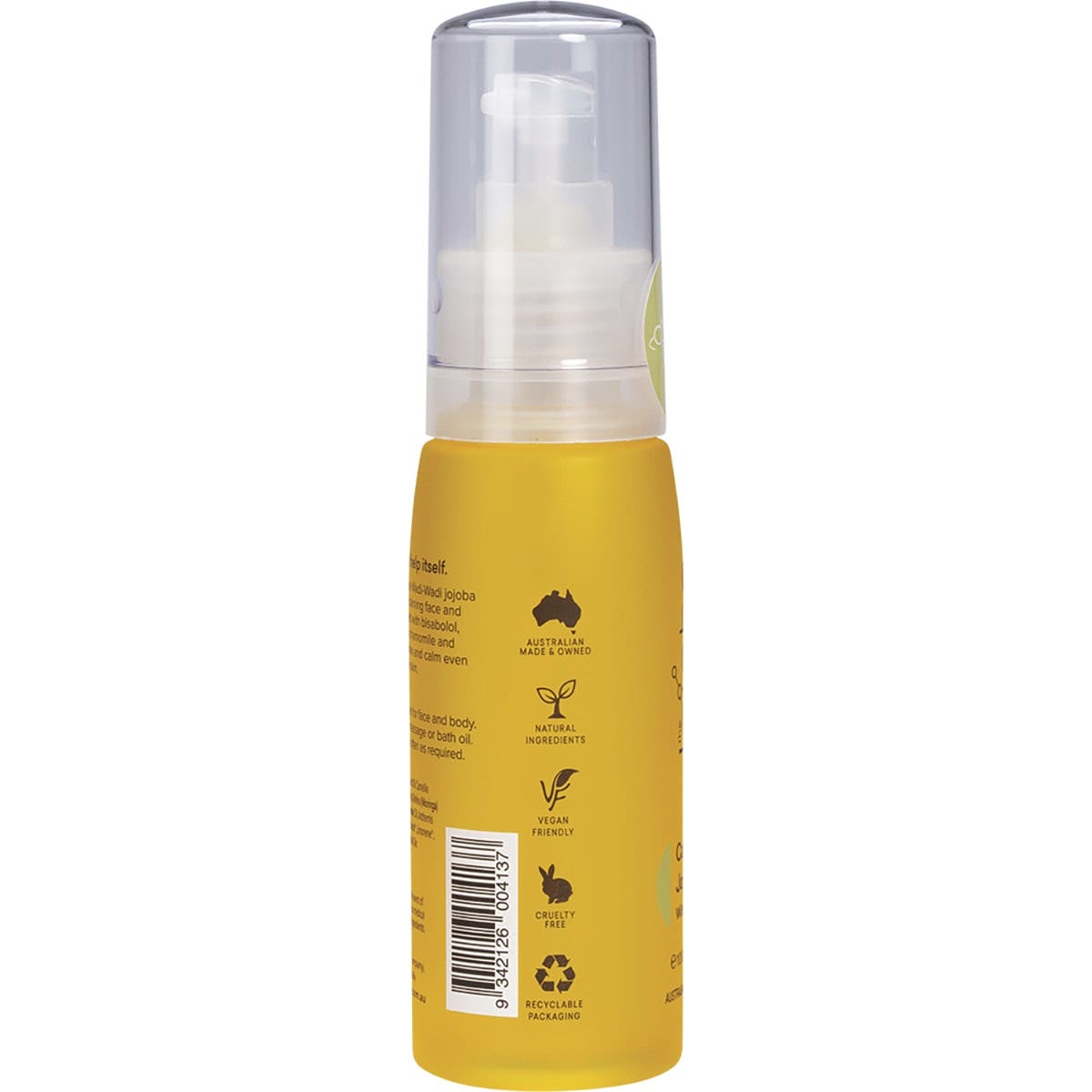 THE JOJOBA COMPANY Australian Calming Jojoba Oil For Face & Body - With Bisabolol 100ml